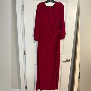 Beautiful Ralph Lauren Magenta Formal Gown - Size 16